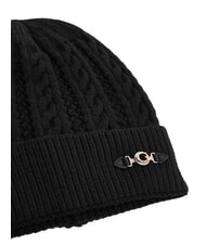 GUESS FRANCES KNITTED Cappello con risvolto, in maglia NERO - Cappelli - 3