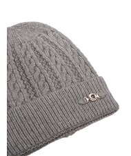 GUESS FRANCES KNITTED Cappello con risvolto, in maglia grey - Cappelli - 3