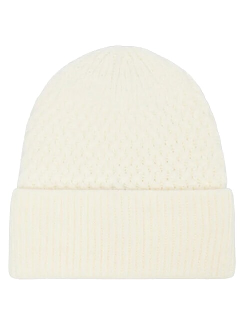 KNITTED Cappello con risvolto e logo a lato OFFWHITE - Cappelli