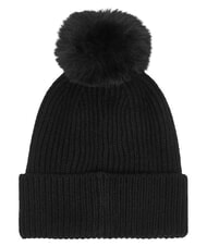 GUESS AMORETTE KNITTED Cappello con pon pon NERO - Cappelli - 2