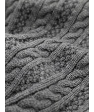 GUESS FRANCES KNITTED Sciarpa con lavorazione a treccia grey - Sciarpe - 3
