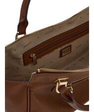 GUESS ANTONIA Borsa bauletto a mano, con tracolla COGNAC - Borse Donna - 4