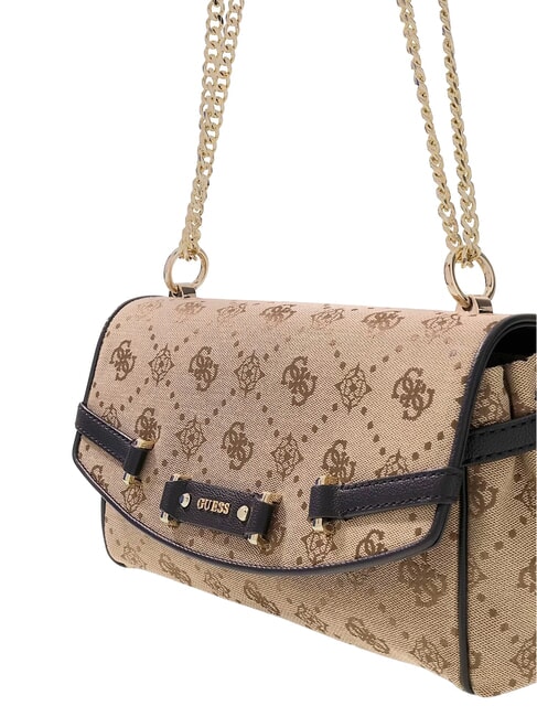 DOROTHY Borsa bauletto a tracolla latte logo/black - Borse Donna