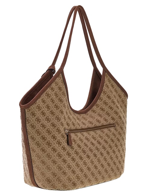 SAMANTHA Borsa a spalla latte logo/brown - Borse Donna