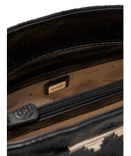 GUESS CARMELLA Borsa a mano, doppio manico black logo - Borse Donna - 3