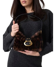 GUESS CAMDEN Borsa a spalla leopard - Borse Donna - 2