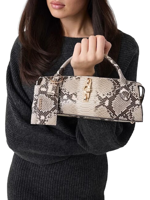 YVONNE LOGO Borsa a mano, con tracolla natural - Borse Donna