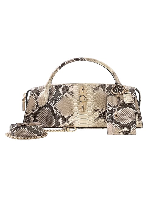 YVONNE LOGO Borsa a mano, con tracolla natural - Borse Donna