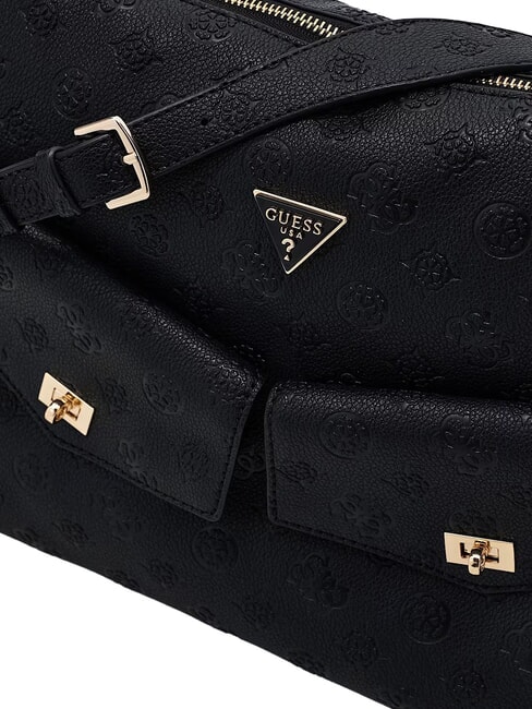 BLAKE Borsa a spalla, regolabile black logo - Borse Donna