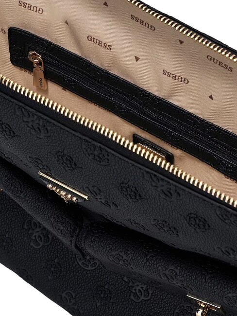 BLAKE Borsa a spalla, regolabile black logo - Borse Donna
