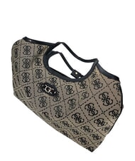 GUESS SAMANTHA Borsa a spalla black logo - Borse Donna - 3