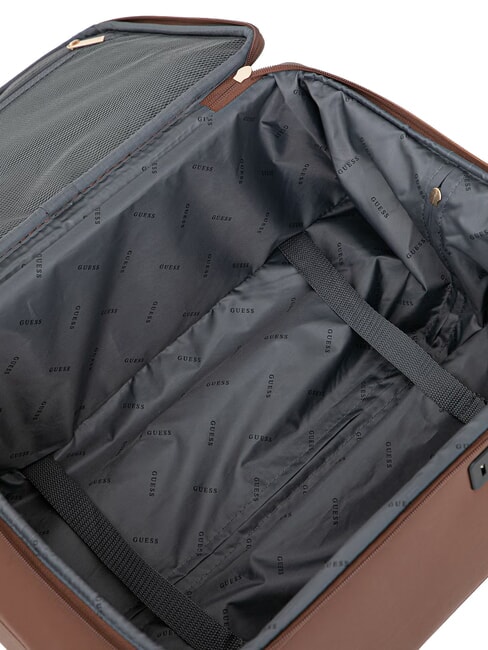 SAMANTHA 18 Trolley bagaglio a mano latte logo/brown - Bagagli a mano