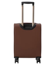 GUESS SAMANTHA 18 Trolley bagaglio a mano latte logo/brown - Bagagli a mano - 4