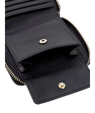 GUESS CARMELLA Portafoglio compatto black logo - Portafogli Donna - 4