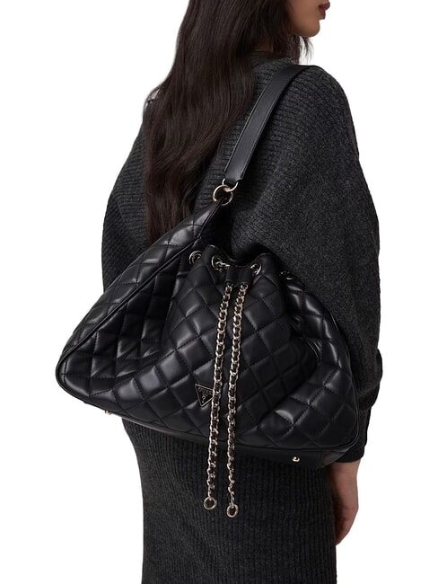 JULIET Borsa a spalla NERO - Borse Donna