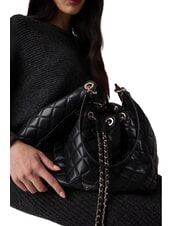 GUESS JULIET Borsa a spalla NERO - Borse Donna - 7
