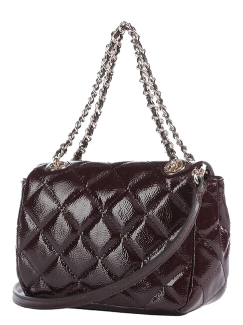 JULIET Borsa mini a mano, con tracolla burgundy - Borse Donna