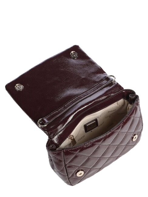 JULIET Borsa mini a mano, con tracolla burgundy - Borse Donna