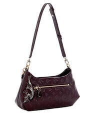 GUESS CARMELLA Borsa a mano, con tracolla burgundy logo - Borse Donna - 2