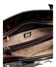 GUESS CARMELLA Borsa a mano, con tracolla burgundy logo - Borse Donna - 3