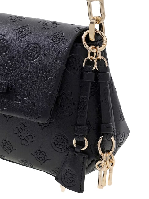 CARMELLA Borsa a tracolla black logo - Borse Donna