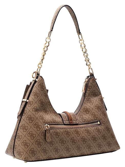 YVONNE LOGO Borsa a spalla LATTE LOGO - Borse Donna