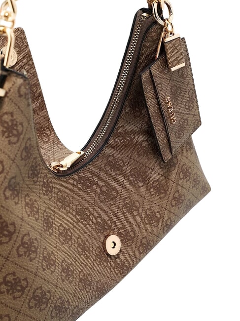 YVONNE LOGO Borsa a spalla LATTE LOGO - Borse Donna