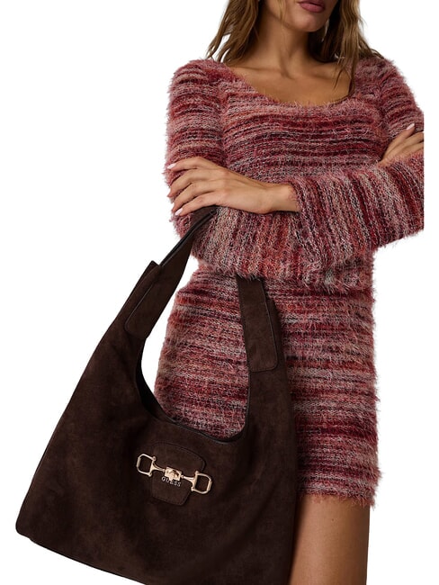 SUNSET Borsa a spalla espresso - Borse Donna