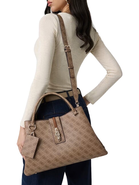 YVONNE LOGO Borsa a mano, con tracolla LATTE LOGO - Borse Donna