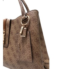 GUESS YVONNE LOGO Borsa a mano, con tracolla LATTE LOGO - Borse Donna - 3