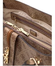GUESS YVONNE LOGO Borsa a mano, con tracolla LATTE LOGO - Borse Donna - 6