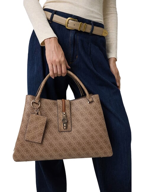 YVONNE LOGO Borsa a mano, con tracolla LATTE LOGO - Borse Donna