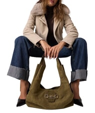 GUESS SUNSET Borsa a spalla olive - Borse Donna - 2