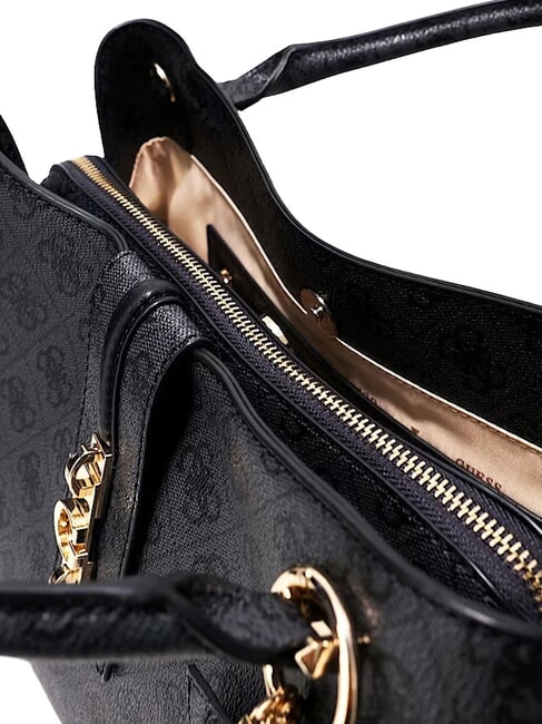 YVONNE LOGO Borsa a mano, con tracolla coal - Borse Donna