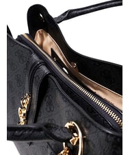 GUESS YVONNE LOGO Borsa a mano, con tracolla coal - Borse Donna - 7