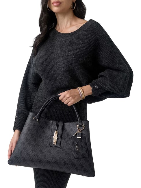 YVONNE LOGO Borsa a mano, con tracolla coal - Borse Donna