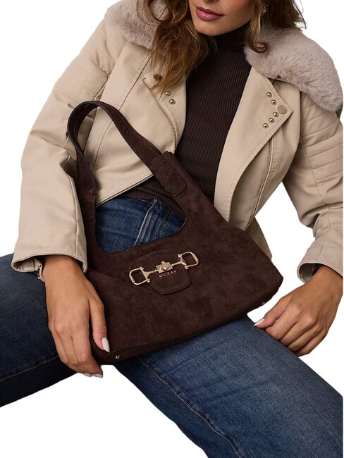 SUNSET Borsa a spalla espresso - Borse Donna