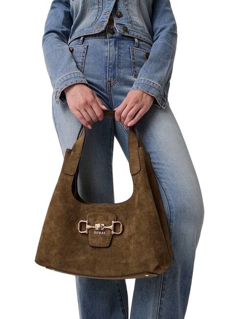 SUNSET Borsa a spalla olive - Borse Donna