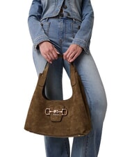 GUESS SUNSET Borsa a spalla olive - Borse Donna - 2