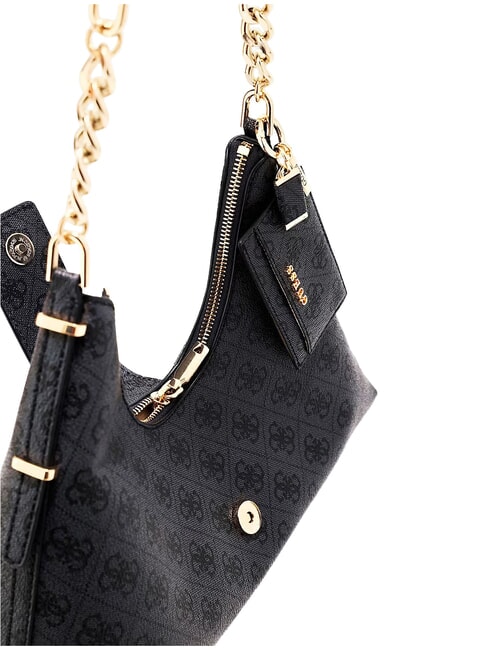 YVONNE LOGO Borsa a spalla coal - Borse Donna
