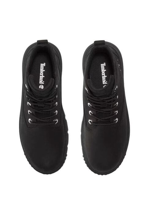 GREYFIELD Anfibi in pelle NERO - Scarpe Donna