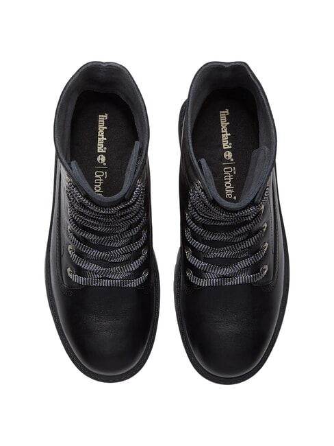 STONE STREET Stivaletti in pelle black full grain - Scarpe Donna