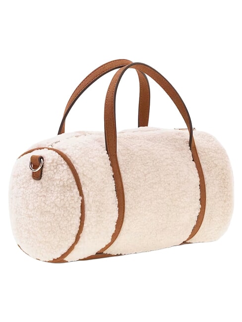 TAYLOR Borsa bauletto a mano, con tracolla off white/cognac - Borse Donna