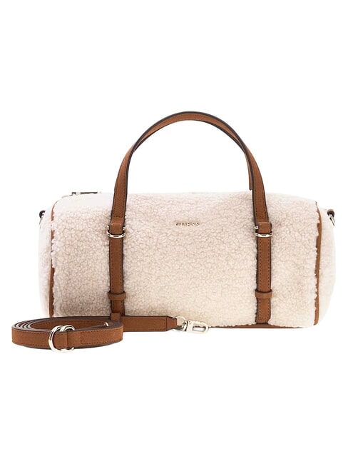 TAYLOR Borsa bauletto a mano, con tracolla off white/cognac - Borse Donna