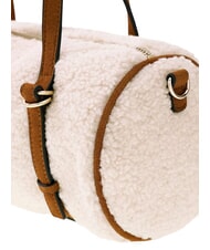 GUESS TAYLOR Borsa bauletto a mano, con tracolla off white/cognac - Borse Donna - 5