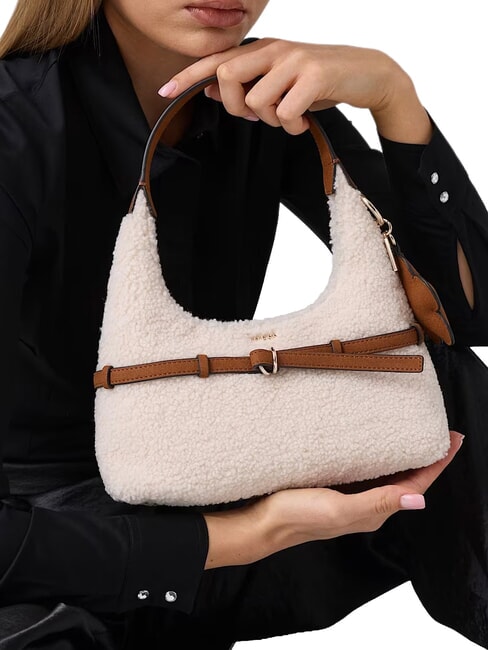 TAYLOR Borsa a mano off white/cognac - Borse Donna