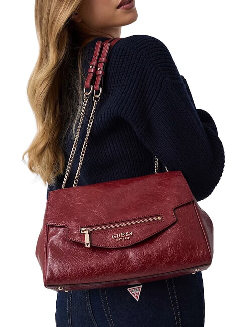 ANTONIA Borsa a spalla, doppio manico ROSSO - Borse Donna