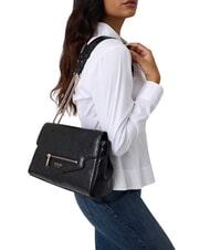 GUESS ANTONIA Borsa a spalla, doppio manico NERO - Borse Donna - 2