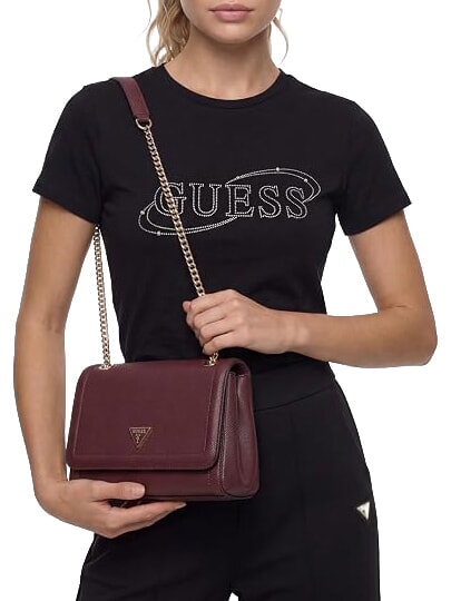 NOELLE 2 Borsetta a tracolla burgundy - Borse Donna