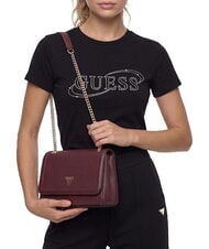 GUESS NOELLE 2 Borsetta a tracolla burgundy - Borse Donna - 2